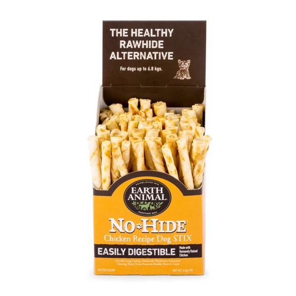 Earth Animal No-Hide Chicken STIX- 90 pk (Case of 90) - Ormskirk Pets