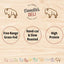 Doodles Deli Air Dried Water Buffalo Natural Ear 1kg