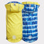 GF Pet Elasto-Fit Reversible Raincoat Yellow Tie Dye