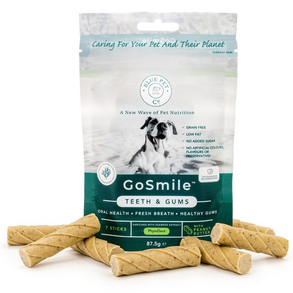 Blue Pet GoSmile Teeth & Gum Supplement Peanut Butter