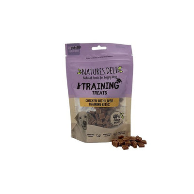 Natures Deli Training Bites Chicken with Liver 100g Case of 10