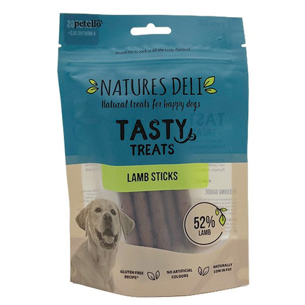 Natures Deli Lamb Sticks 100g Case of 10