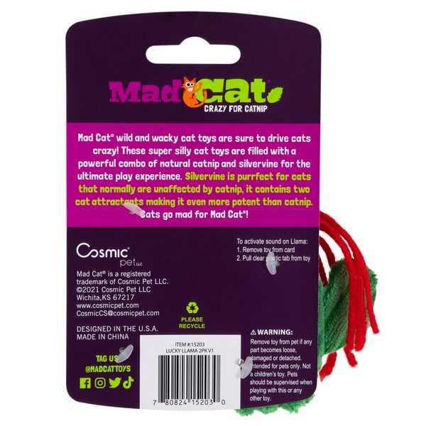 Mad Cat Lucky Llama 2 Pack Toy