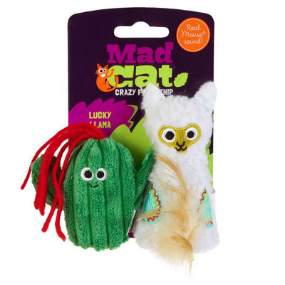 Mad Cat Lucky Llama 2 Pack Toy