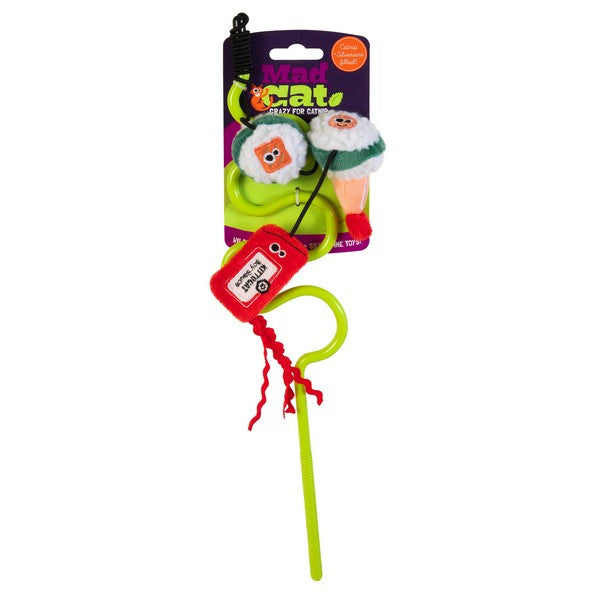 Mad Cat Sushi Swatter Wand Toy