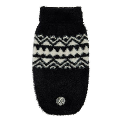 GF Pet Fuzzy Sweater Black