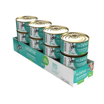 Schesir Tuna with Seabream In Jelly Complete and Balanced 85g x 12