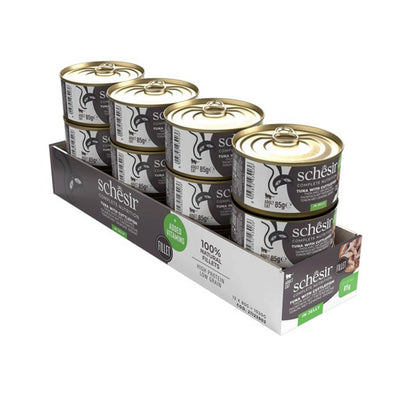 Schesir Tuna with Cuttlefish In Jelly Complete and Balanced 85g x 12