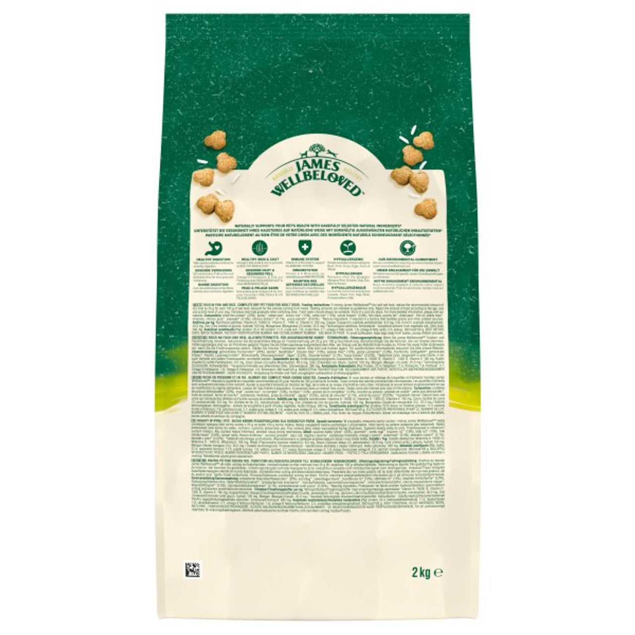 James Wellbeloved Adult Dog Fish & Rice 2Kg