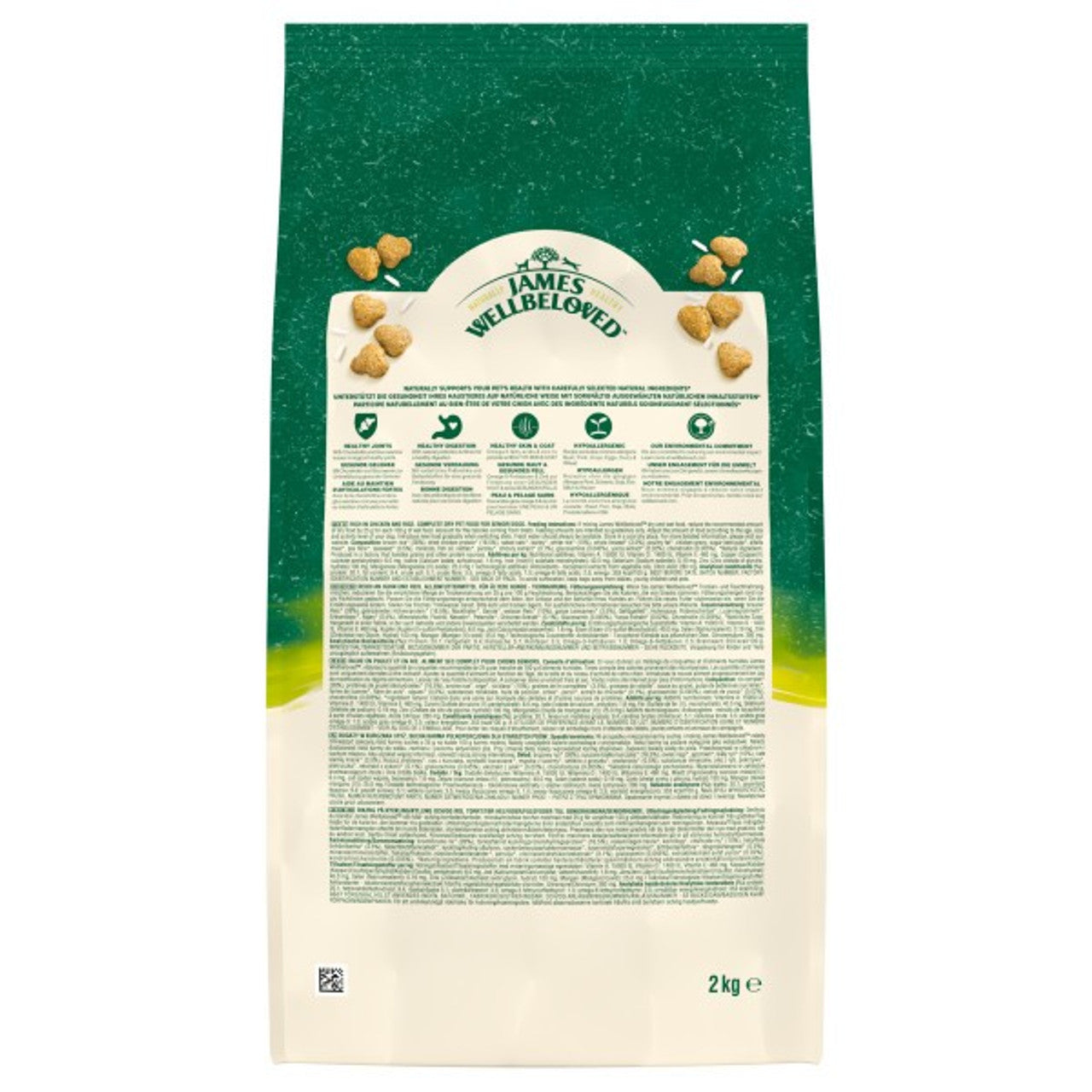 James Wellbeloved Senior Dog Chicken & Rice 2Kg