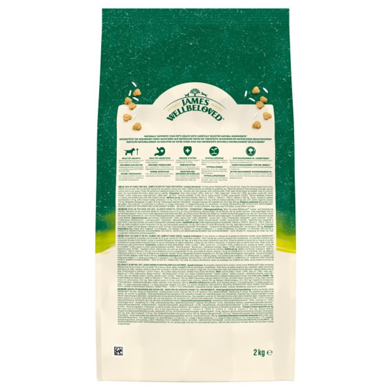 James Wellbeloved Puppy Turkey & Rice 2Kg