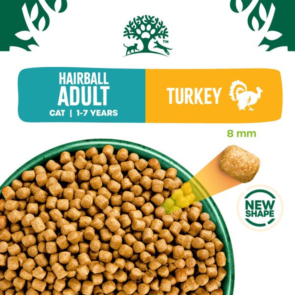 James Wellbeloved Hairball Cat Adult Turkey 4kg
