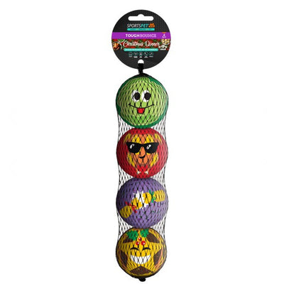 Sportspet Tough Bounce Xmas Dinner 4 Pack