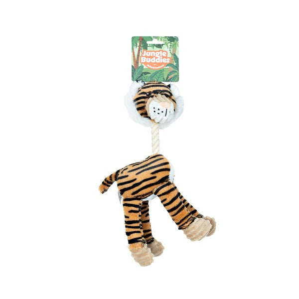Animal Instincts Jungle Buddies Plush Tiger Toy
