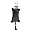 Animal Instincts Jungle Buddies Plush Zebra with Rope Toy