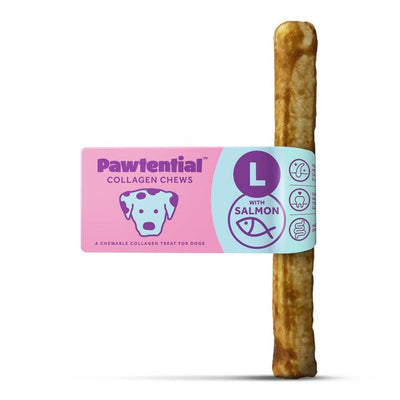 Pawtential Collagen Chew Salmon Flavour Large 110g