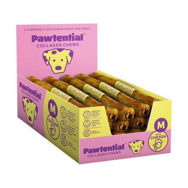 Pawtential Collagen Chew Chicken Flavour Medium 70g