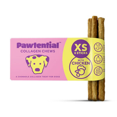 Pawtential Collagen Chew XS 6 Sticks Chicken Flavour