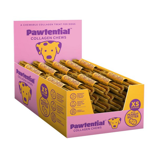 Pawtential Collagen Chew XS 6 Sticks Peanut Flavour