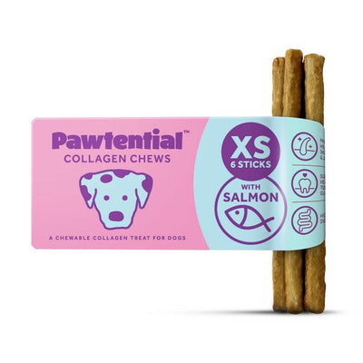 Pawtential Collagen Chew XS 6 Sticks Salmon Flavour