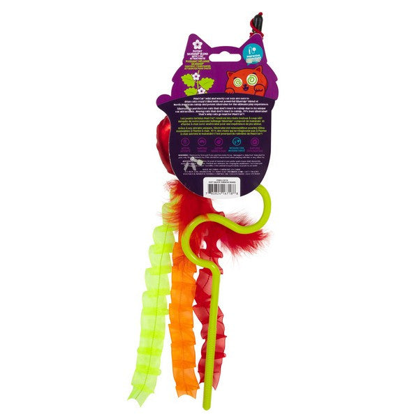 Mad Cat Nom Nom Hot Sauce Ribbon Wand Toy