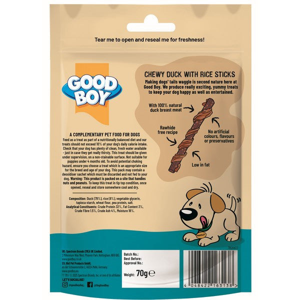 Good Boy Pawsley Duck with Rice Sticks 70g