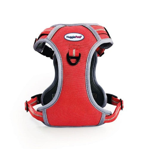 HugglePets Activity and Travel Harness Red