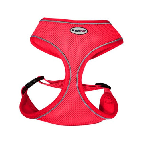 HugglePets Air Mesh Harness Red