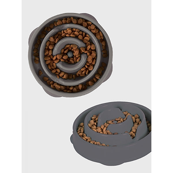 Rosewood Outward Hound Fun Feeder Drop Grey Medium Dog Puzzle Toy