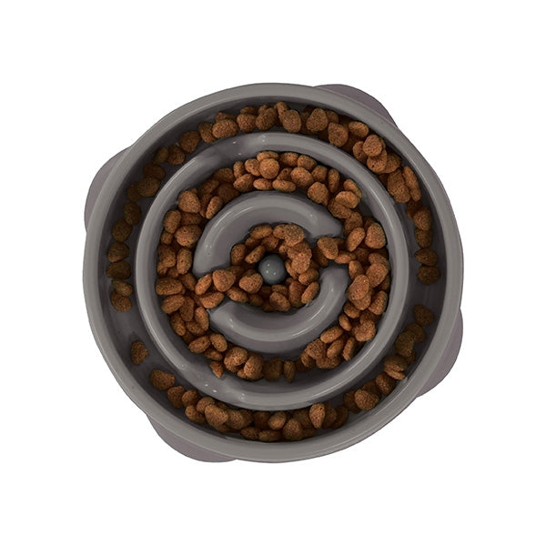 Rosewood Outward Hound Fun Feeder Drop Grey Medium Dog Puzzle Toy