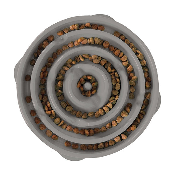 Rosewood Outward Hound Fun Feeder Drop Grey Medium Dog Puzzle Toy