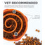 Rosewood Outward Hound Fun Feeder Swirl Orange Medium Dog Puzzle Toy