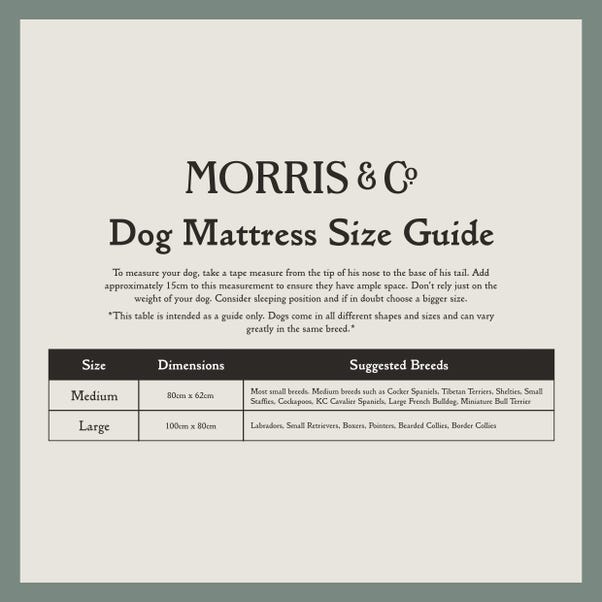 William Morris Pet Mattress Willow Bough Print