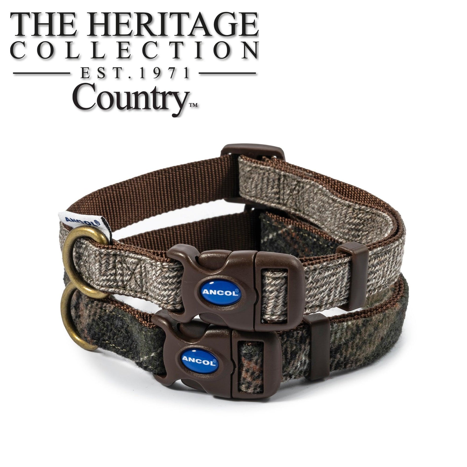 Ancol Herringbone Adjustable Collar 20-30cm - Ormskirk Pets