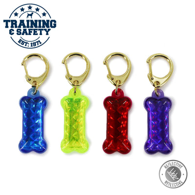 Ancol Dog Reflective ID Tag Bone Shape - Ormskirk Pets