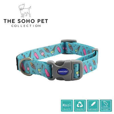 Ancol Ice Cream Patterned Collar M - Ormskirk Pets
