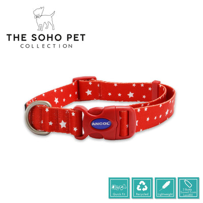 Ancol Star Patterned Collar L - Ormskirk Pets