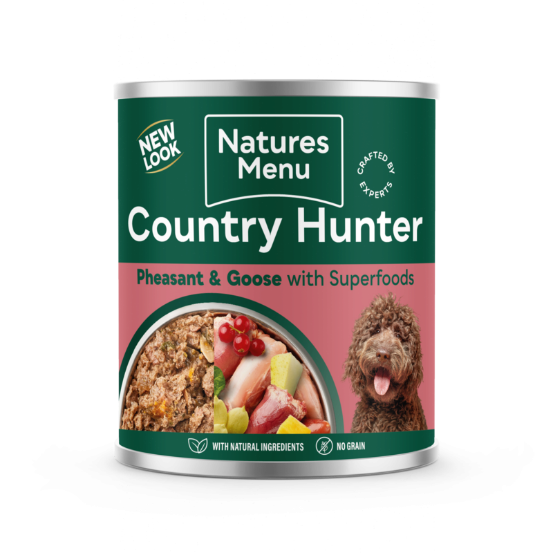 Natures Menu Country Hunter Pheasant & Goose with Superfoods 600g x 6