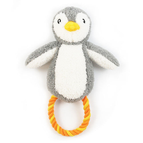 Happy Pet Pebble the Penguin Rope Dog Toy