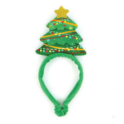 Happy Pet Chistmas Tree Headband