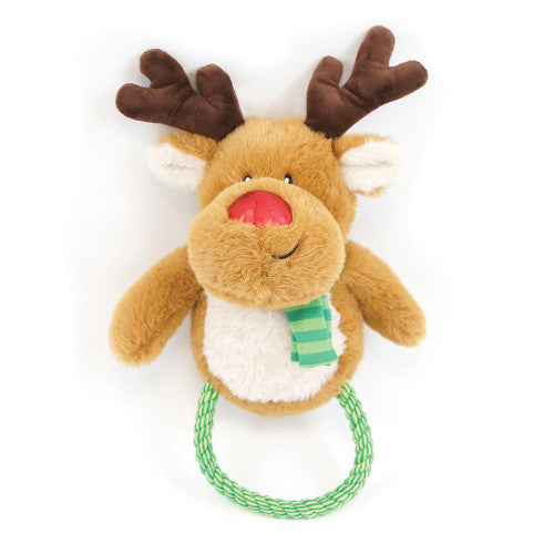 Happy Pet Ronny Reindeer Rope Dog Toy