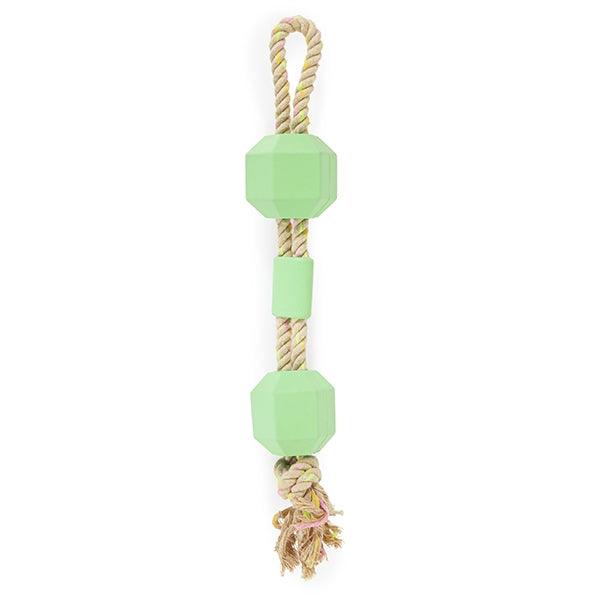 Rosewood Mint Flavour Rubber & Rope Toy - Ormskirk Pets