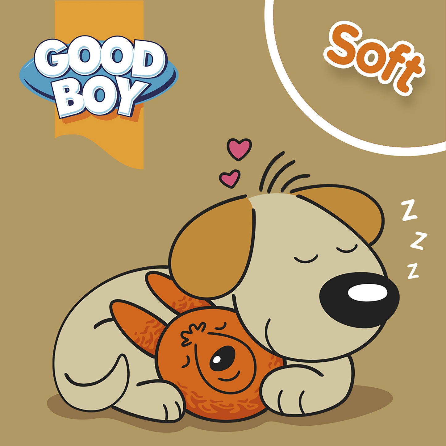 Good Boy Space Lobber Soft Small Dog Toy