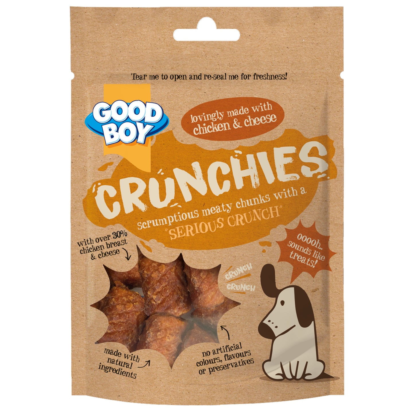 Good Boy  Crunchies - Chicken & Cheese  54G