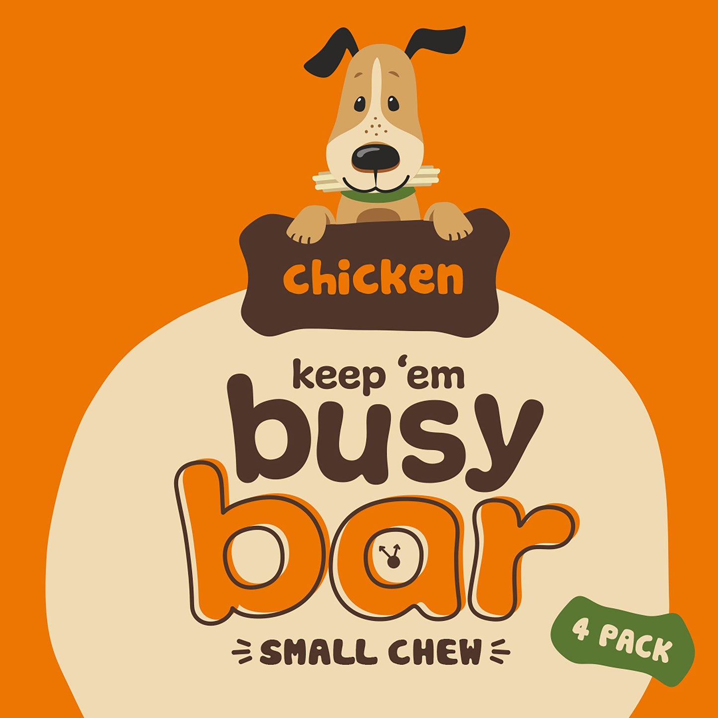 GOOD BOY BUSY BAR CHICKEN Small 4 per pack