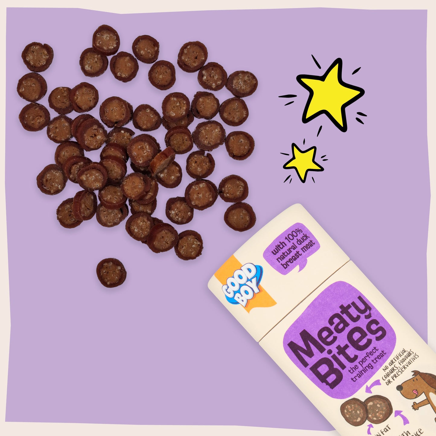 GOOD BOY MEATY BITES DUCK RICE 70g