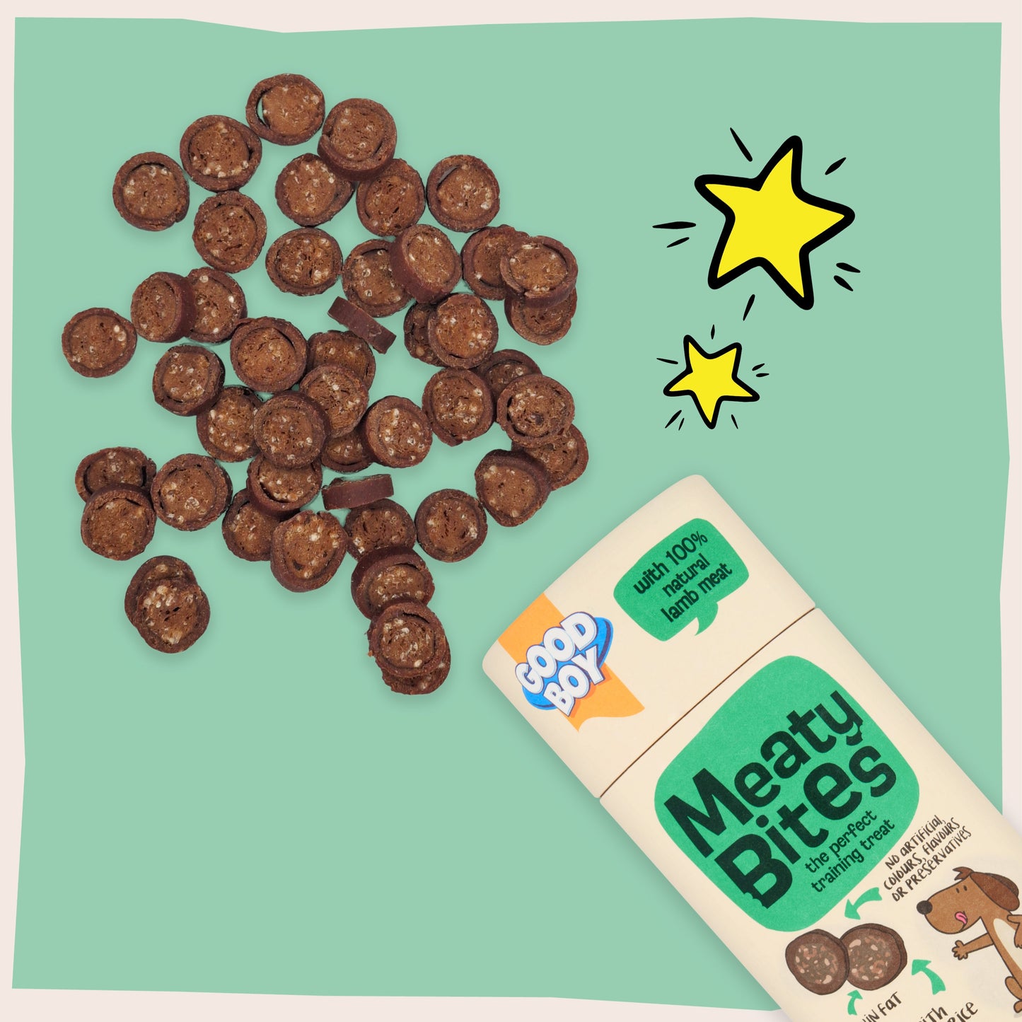 GOOD BOY MEATY BITES LAMB RICE 70g