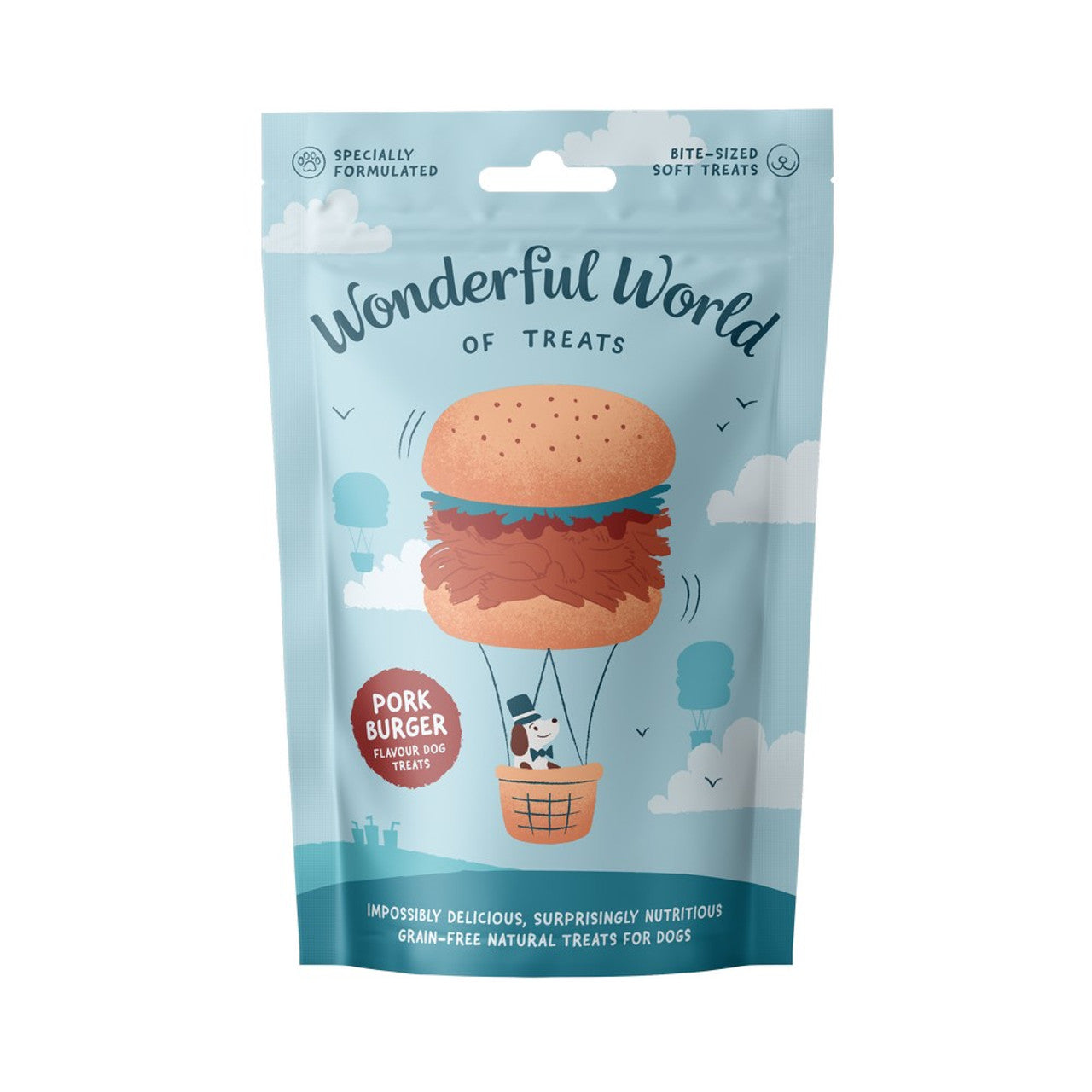 Wonderful World Of Treats Pork Burgers 50G