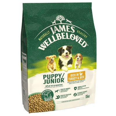James Wellbeloved Puppy Turkey & Rice 2Kg