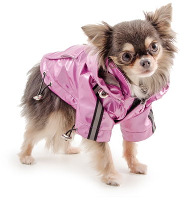 Ancol Sml Bite Waterproof Mac With Hood Pink